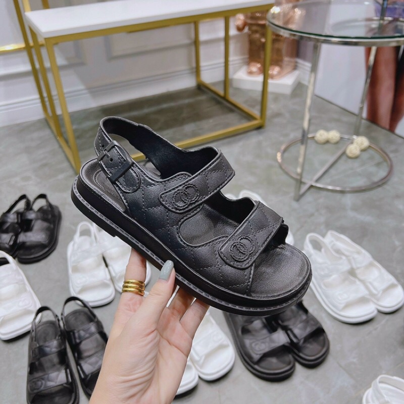 Giày xăng đan nữ cao su 2 quai đi mưa OO hot hit