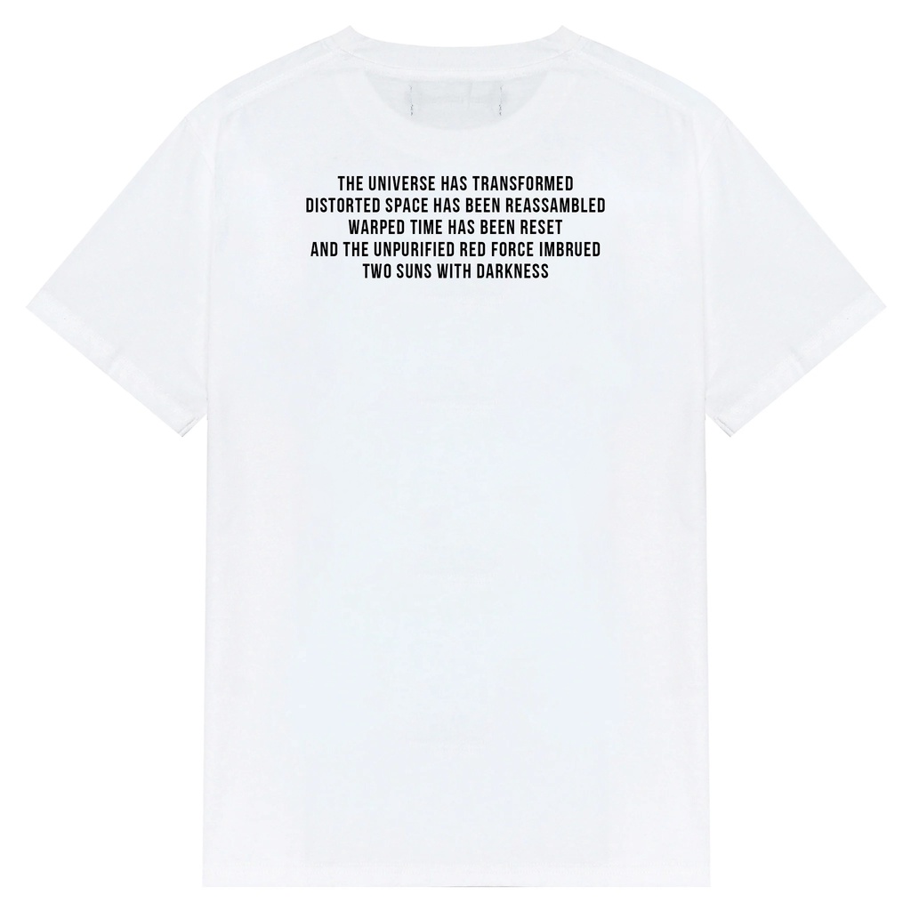 EXOPLANET: THE WAR TEE - Áo thun unisex oversize 2 màu đen/trắng