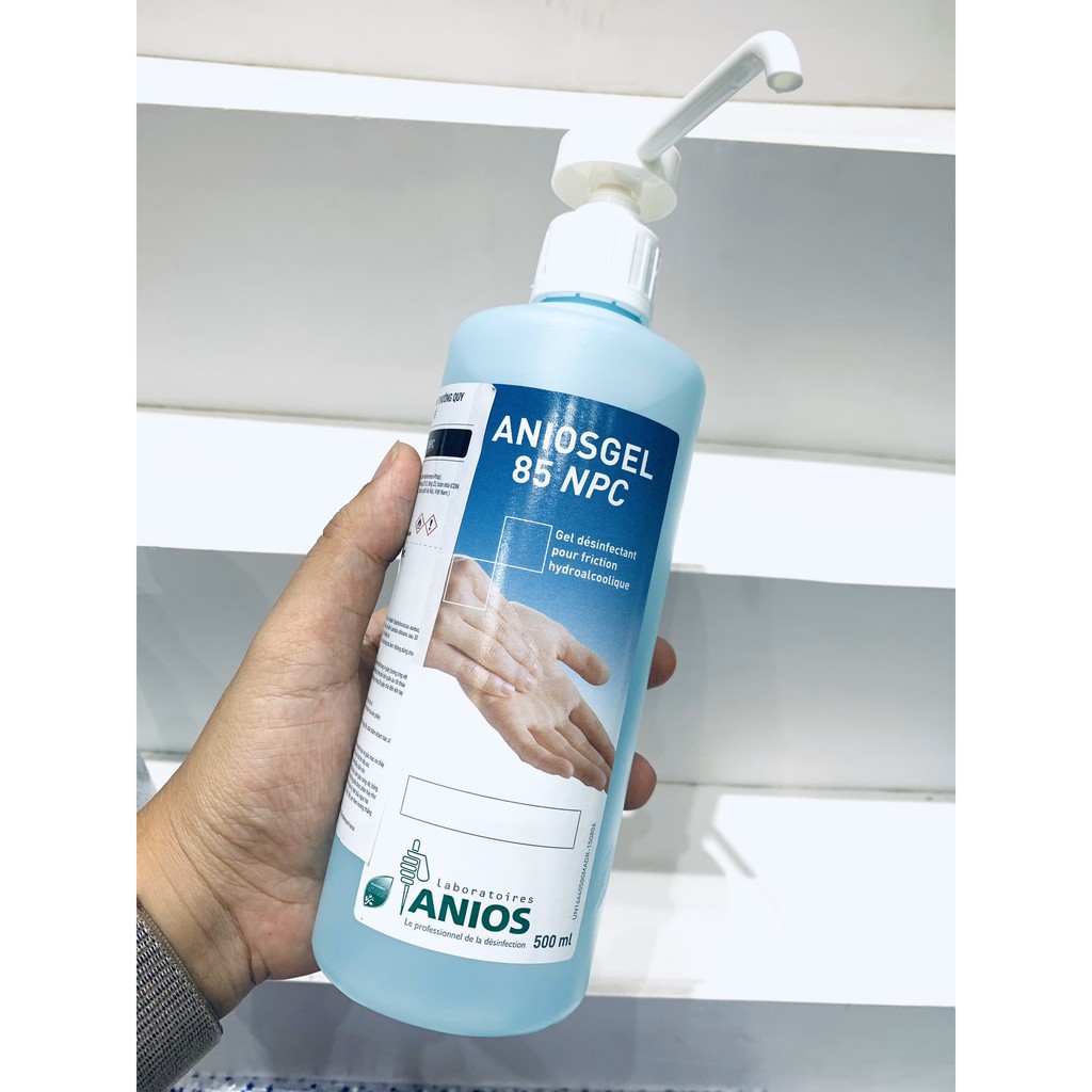 Dung Dịch Rửa Tay Khô Sát Khuẩn Anios Gel 500ml ANIOSGEL 85 NPC Pháp