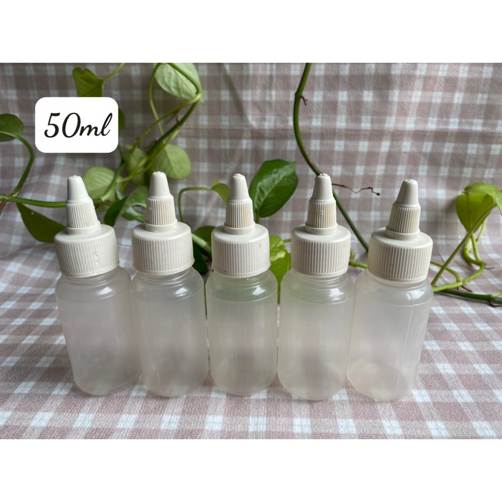Combo 100 Bộ Chai nhựa nhỏ giọt 50ml/100ML NÚT NHỌN NHỎ GIỌT MỀM DẺO