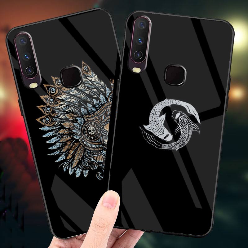 Ốp Lưng VIVO Y11,Y12,Y15,Y17,Y19,U10  mặt kính cường lực cao cấp thiết kế riêng
