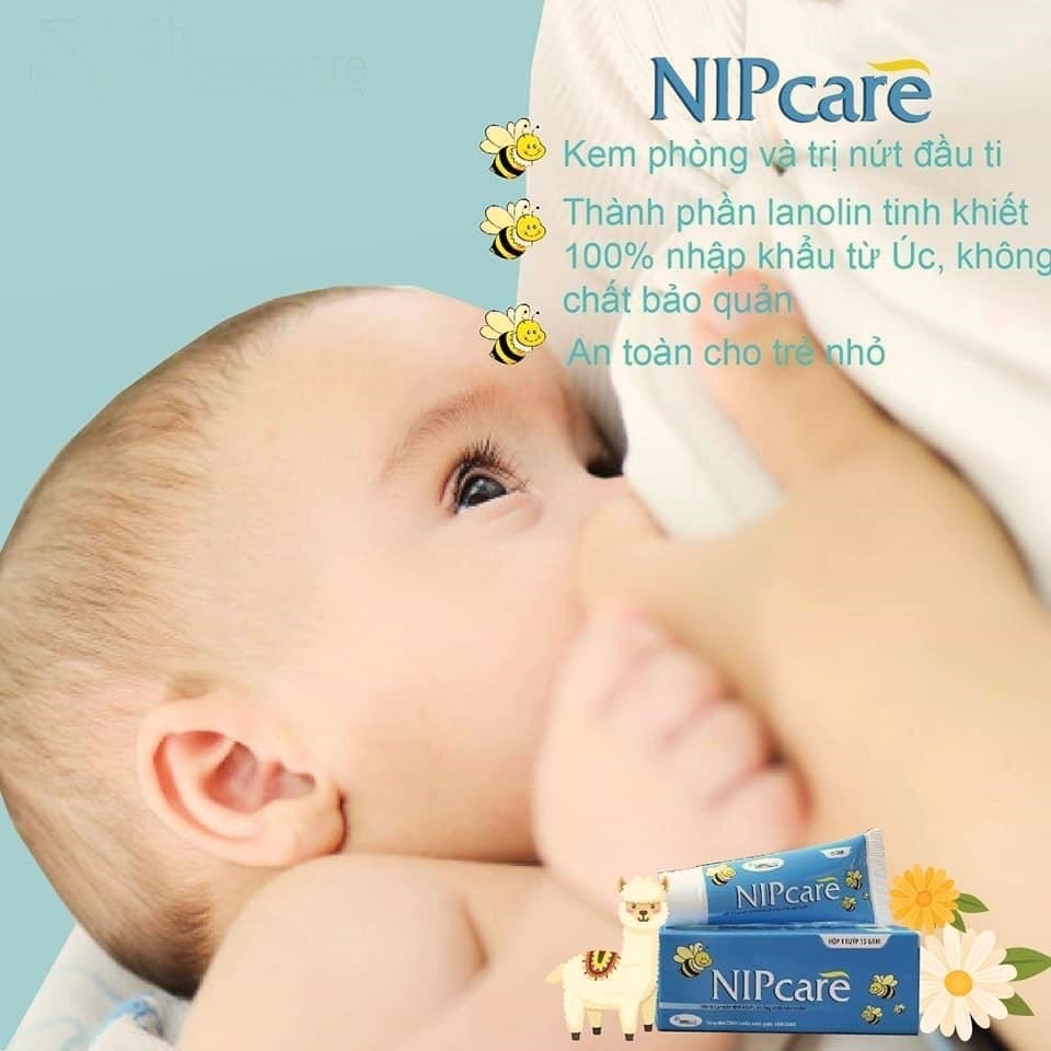 Kem trị nút mún vú, kem trị khô da, nứt nẻ cho trẻ sơ sinh và trẻ nhỏ -  NIPCARE