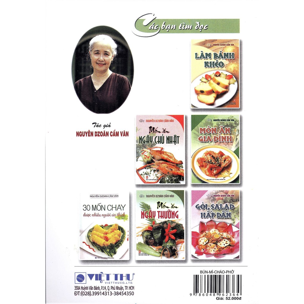 Sách - Kỹ Thuật Chế Biến Bún, Mì, Cháo, Phở | BigBuy360 - bigbuy360.vn