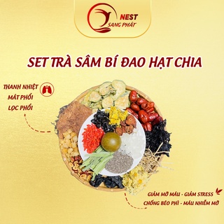 Set trà bí đao chất lượng thơm ngon - yến sạch sang phát 50gr
