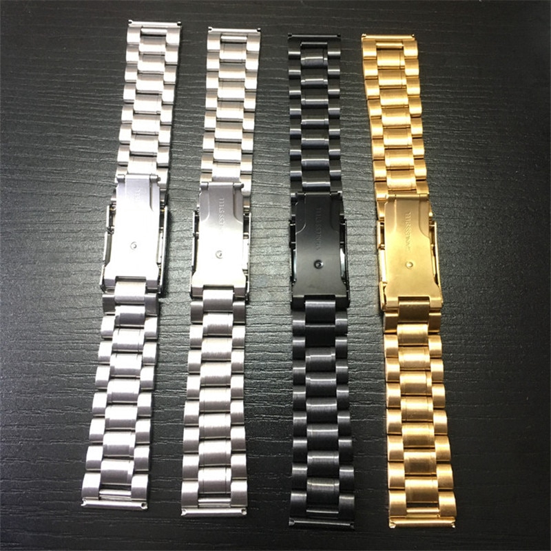 Dây Đồng Hồ Bằng Thép Không Gỉ 14 16 18 19 20 21 22 24 26mm