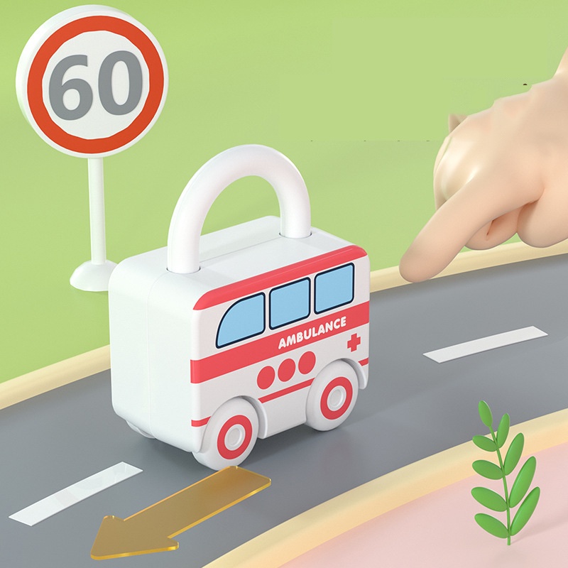 Đồ chơi ô tô kiêm ổ khóa mới nhất 2022