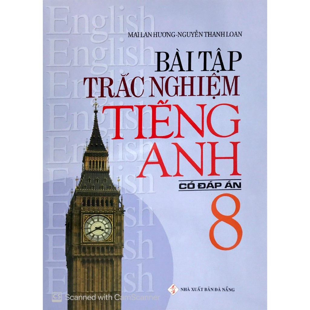 Sách - Bài Tập Trắc Nghiệm Tiếng Anh 8 (Có Đáp Án) (Tái Bản 2018)