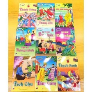 Combo 10 tranh cổ tích cho bé