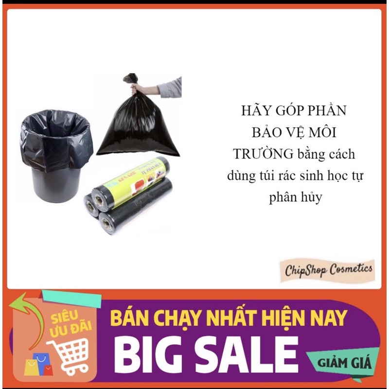 Túi đựng rác  tự phân hủy 53cm x 63cm x 0,5kg  vừa cho thùng sơn 20l