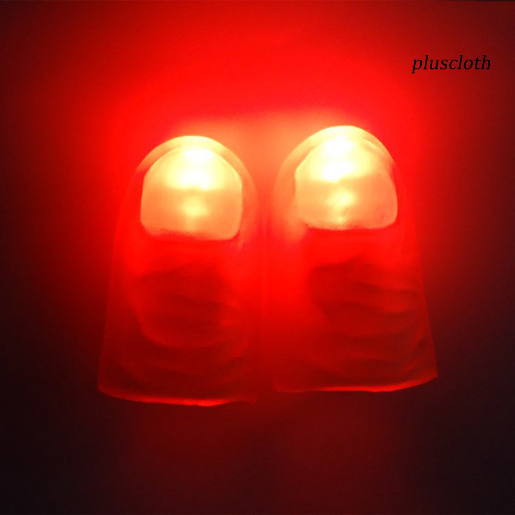 Set 2 đèn led đeo ngón tay độc đáo