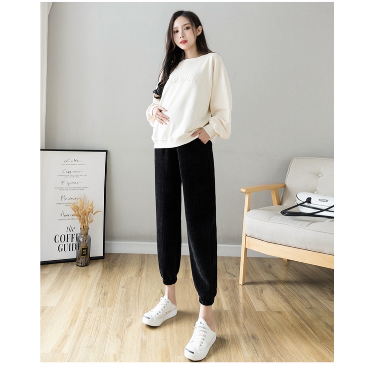 Quần Bầu Xinh Chất Nhung Tăm Siêu Dày Q294