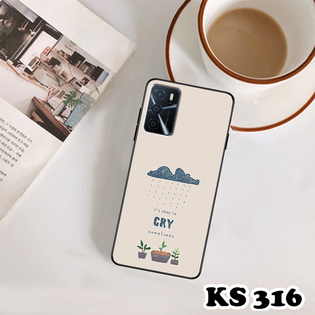 Ốp lưng Oppo A16 - Oppo A16k - Oppo A16s - Opp A16e - Ốp in hình BlueSky - Chất liệu TPU chống sốc bảo vệ lưng máy