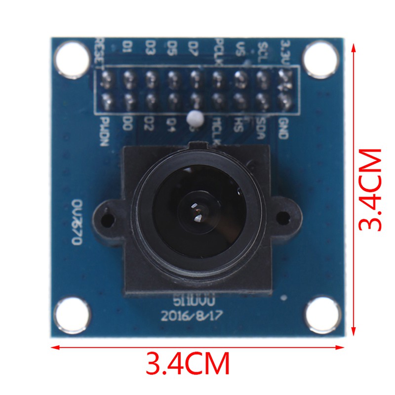 Mô Đun Camera Vga Ov7670 Cmos 640x480 Scb I2C Cho Arduino