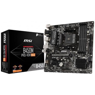 MainBoard Msi B450m PRO VDH MAX