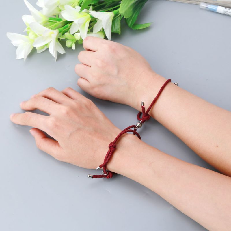 1 cặp vòng tay bện cho tình bạn xinh xắn