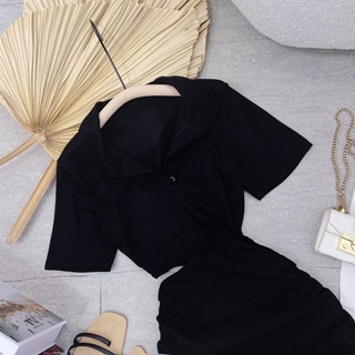 Đ𝐀̂̀𝐌 ĐEN CỔ POLO 𝐊𝐇𝐎𝐄́𝐓 𝐄𝐎✨
