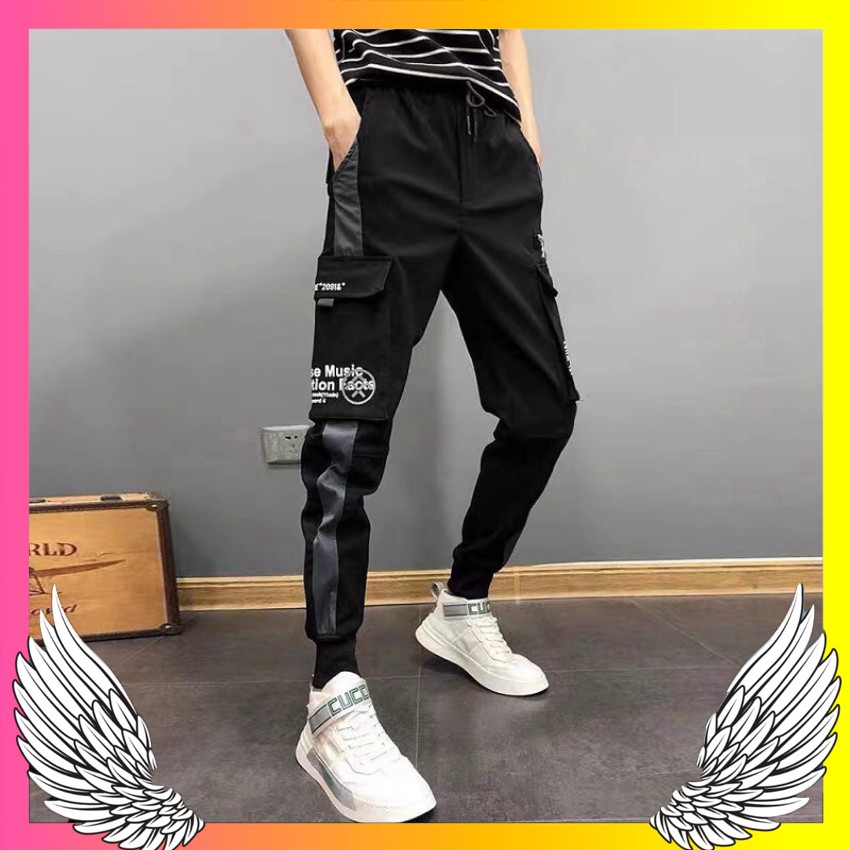 𝐌𝐚̂̃𝐮 𝐇𝐨𝐭 QUẦN KAKI JOGGER CHẠY SỌC TÚI HỘP MẪU MỚI (mới ra lò)