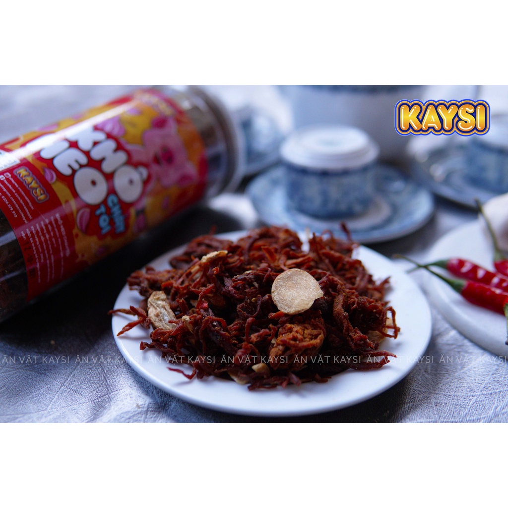 Khô heo cháy tỏi 300g Kaysi đồ ăn vặt Hà Nội | BigBuy360 - bigbuy360.vn