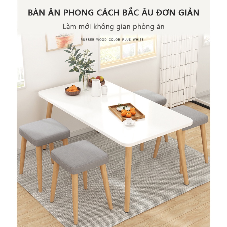 Bàn ăn thông minh Gapi chân gỗ sồi phong cách bắc âu - GP181 / GP192 ( không bao gồm ghế )