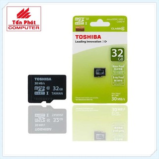 Thẻ Nhớ Micro SD Toshiba 32GB Class 10 - Xanh