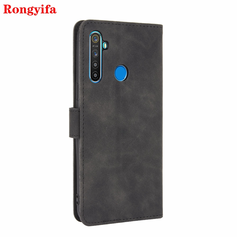 Ốp điện thoại da nắp gập đựng thẻ tiện lợi cho Oppo Realme 6i 5s 5i C3 6 5 Pro Q Xt X2 Pro