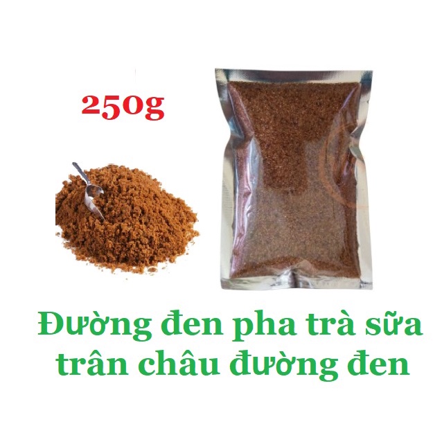 Đường đen pha trà sữa trân châu đường đen