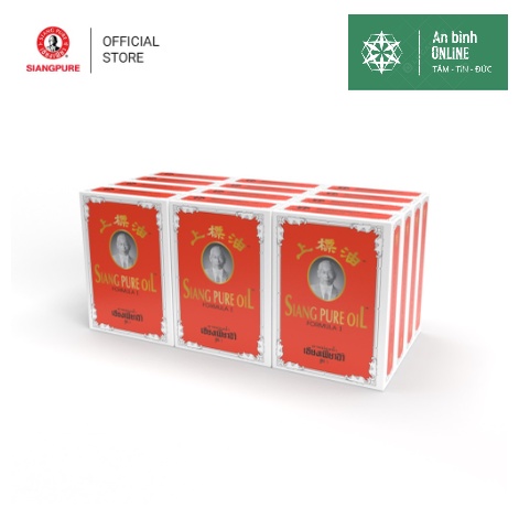 Dầu gió ông già Siang Pure Oil Formula I chữ vàng Thái Lan 3cc/ 7cc