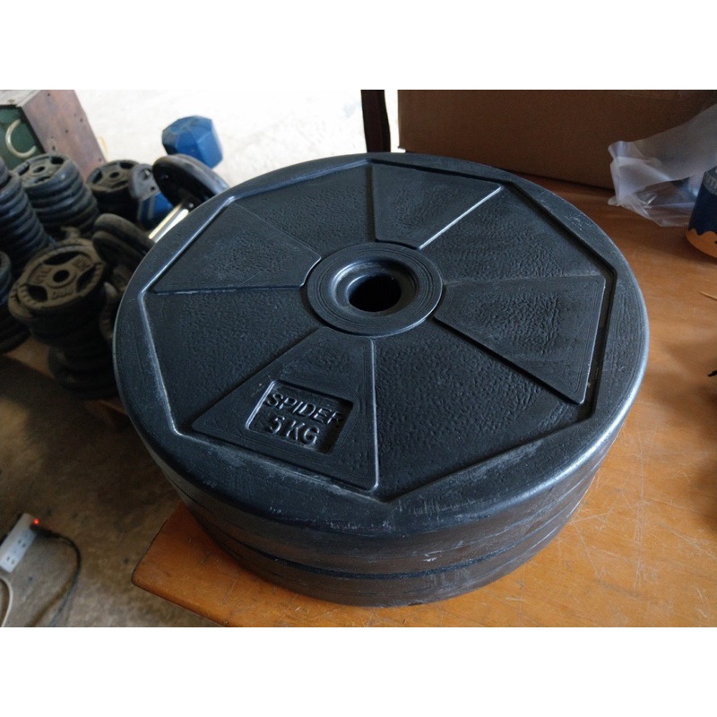 Bánh tạ nhựa 10kg Spider nhựa cao cấp