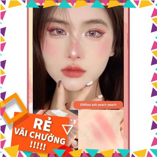 [Hàng Mới Về) Bảng Phấn Má Hồng Và Bắt Sáng Xixi siêu xinh 2 Trong 1 Lâu Trôi Chống Thấm Nước | BigBuy360 - bigbuy360.vn