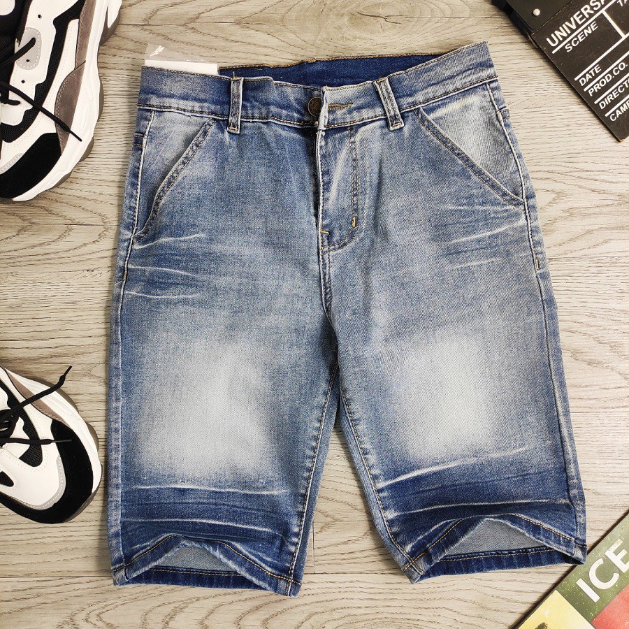 [Mã SKAMA06 giảm 8% TỐI ĐA 50K đơn250K] Quần short jean nam vải co giãn cực đẹp | BigBuy360 - bigbuy360.vn