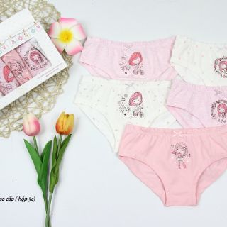 Set 5 quần chip tam giác DOKMA (giao màu ngẫu nhiên)