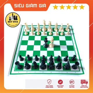 (Loại đặc đẹp có 4 quân hậu ) Bộ cờ thi đấu tiêu chuẩn quốc tế cao cấp bền đẹp loại đặc siêu đẹp