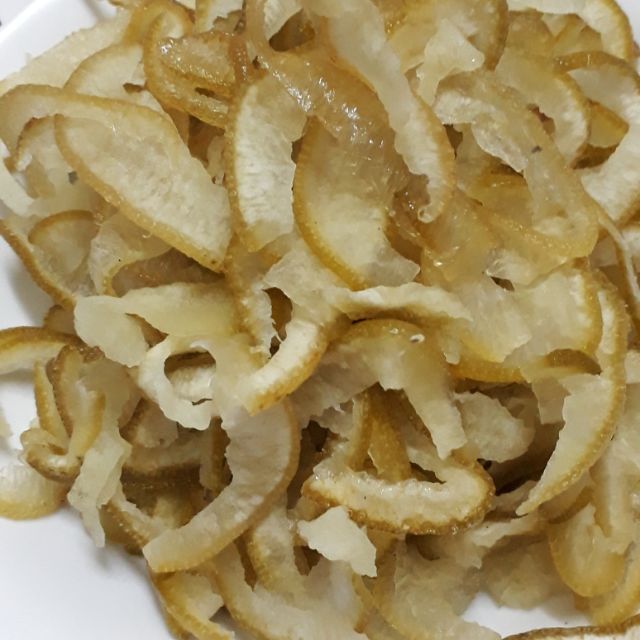 mứt vỏ bưởi