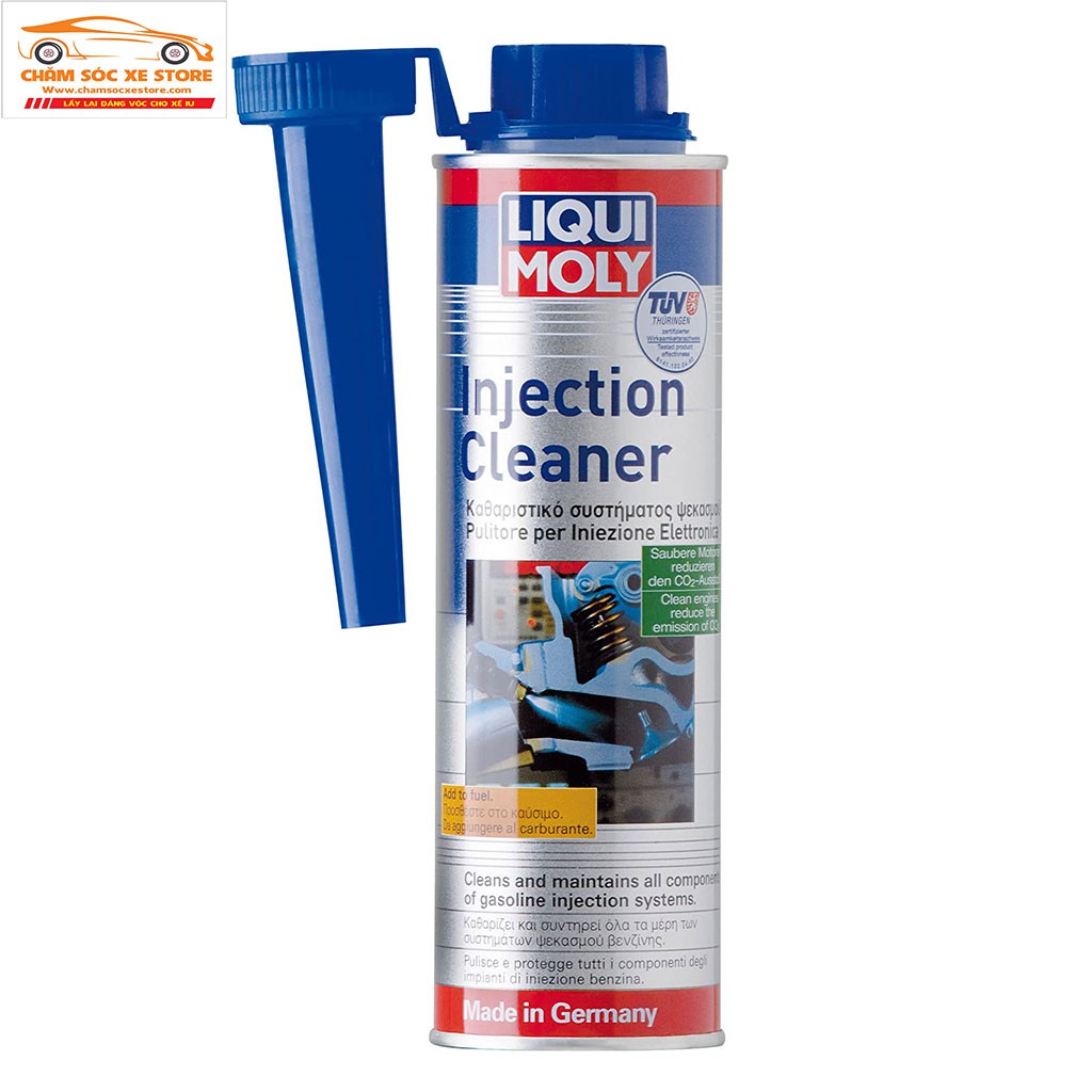 Liqui Moly Injection Cleaner 1803 Phụ Gia Súc Béc Xăng Kim Phun Tẩy Muội Than Carbon 300ml - Made in Germany