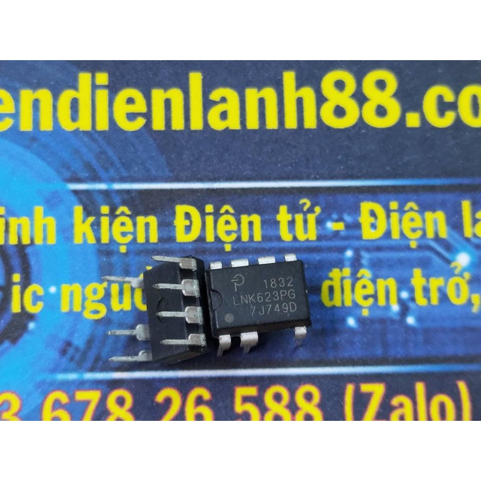 IC Nguồn LNK623PG LNK623P Dip-7 mới chính Hãng 100%