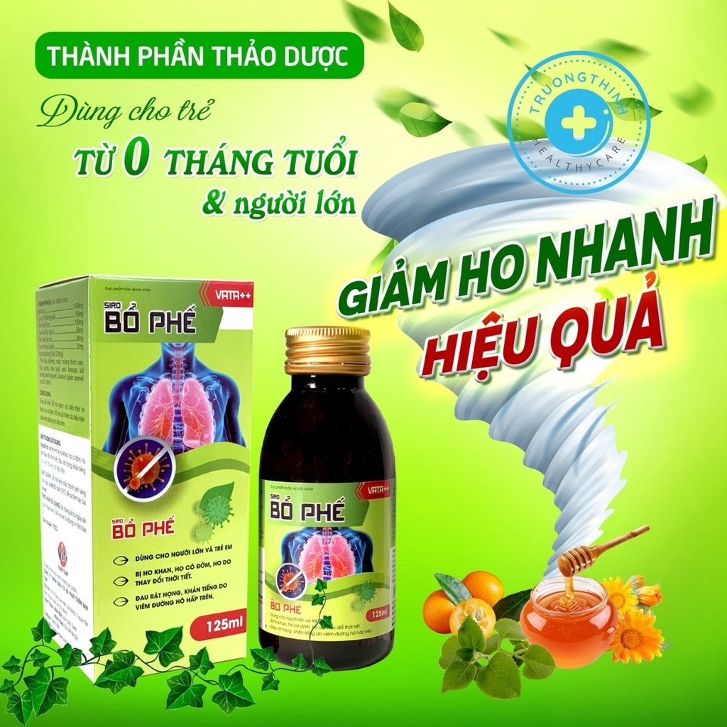 Siro BỔ PHẾ VATA++
