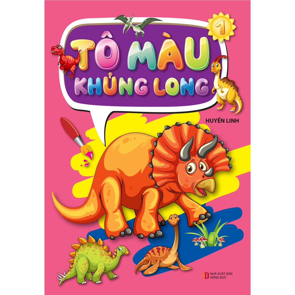 [Mã LIFE2410K giảm 10K đơn 20K] Sách - Combo Tô Màu Khủng Long (6 Cuốn) | BigBuy360 - bigbuy360.vn