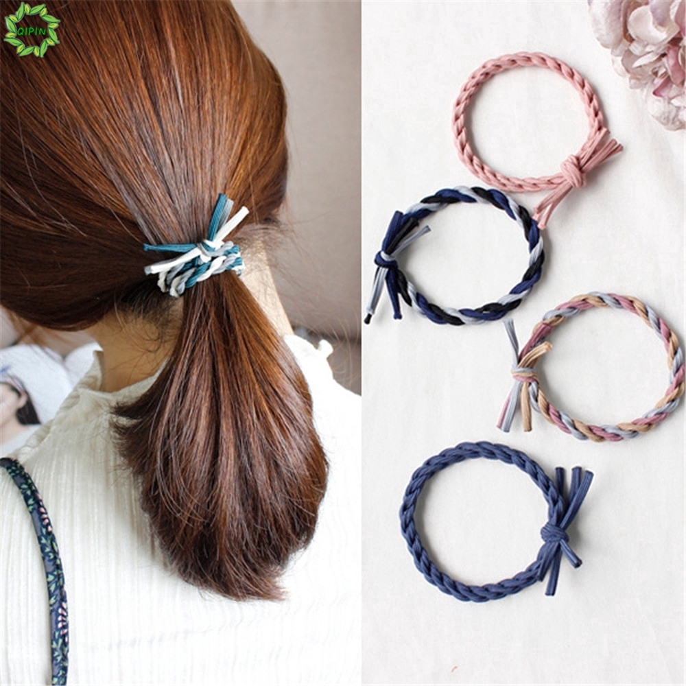 Dây cột tóc nhiều màu đàn hồi