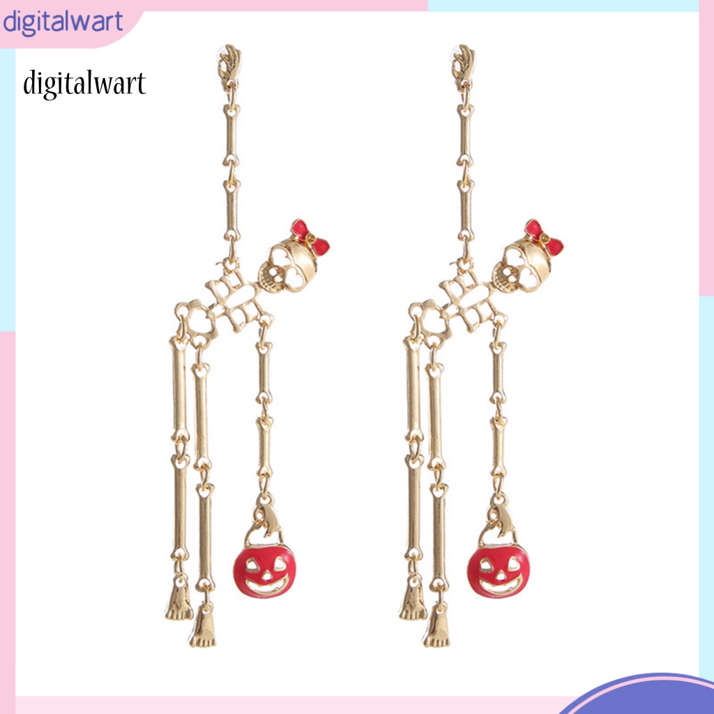 Kỹ Thuật Số| 1 Đôi Bông Tai Hình Ma Phong Cách Punk Dành Cho Nữ