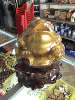 Thiềm thừ có đế xoay ( cóc ba chân - cóc chiêu tài )