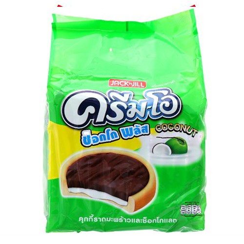 [FREESHIP 99K TOÀN QUỐC Bánh quy Cream O Choco-Plus vị Dừa &amp; Chocolate