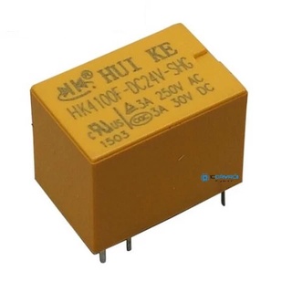 Relay 24v3a 6 chân hk4100f-dc24v-shg