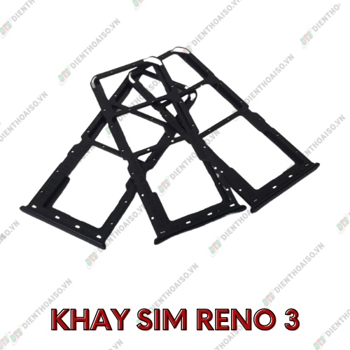 Khay sim oppo reno 3 xanh và đen