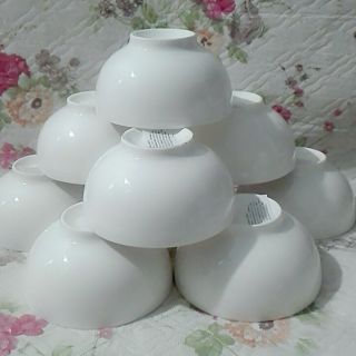 Chén sứ ăn cơm hộp 10 trắng trơn khuyến mãi