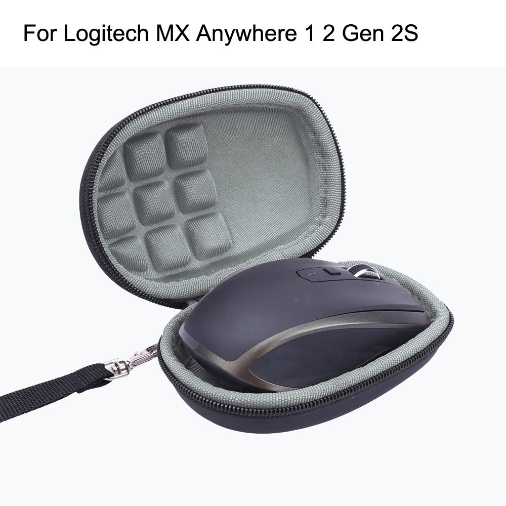 Hard Travel Case for Logitech MX Anywhere 1 2 Gen 2S Wireless Mobile Mouse