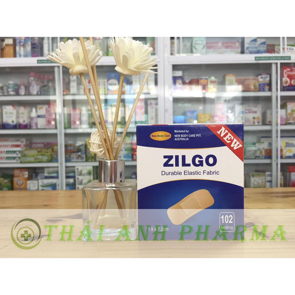 1 HỘP BĂNG GẠC VẾT THƯƠNG MÀU DA ZILGO