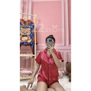 Pijama đồ ngủ đùi phi bóng đỏ 22 store