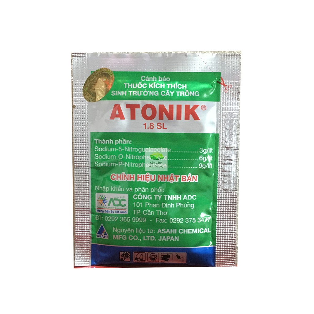 Thuốc kích thích sinh trưởng cây trồng ATONIK 1.8 SL gói 10ml