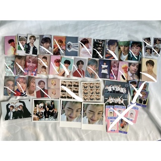Card BTS official có sẵn Jimin Suga Tae V Hope RM Jin Jungkook
