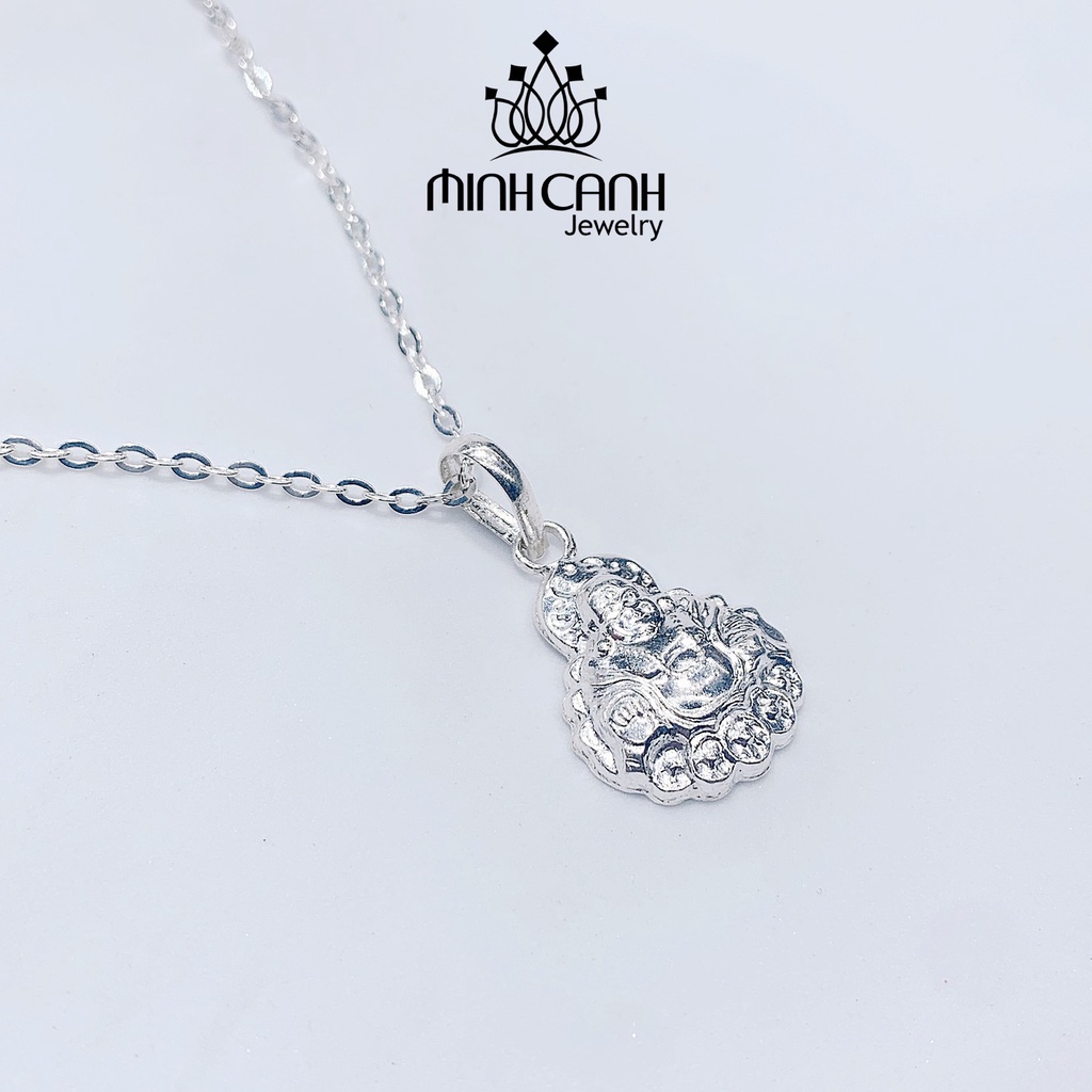 Dây Chuyền Bạc Mặt Phật Di Lạc Cho Bé Trai - Minh Canh Jewelry